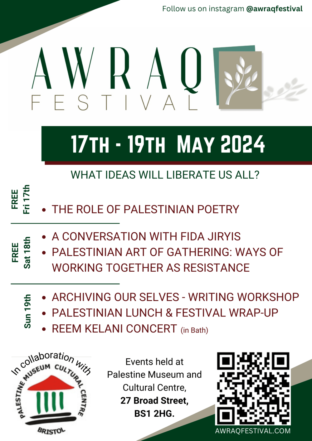 Awraq festival poster resized